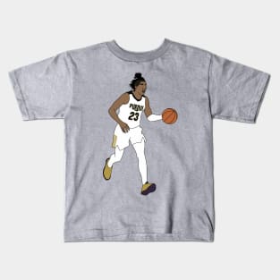 JI dribbling the ball Kids T-Shirt